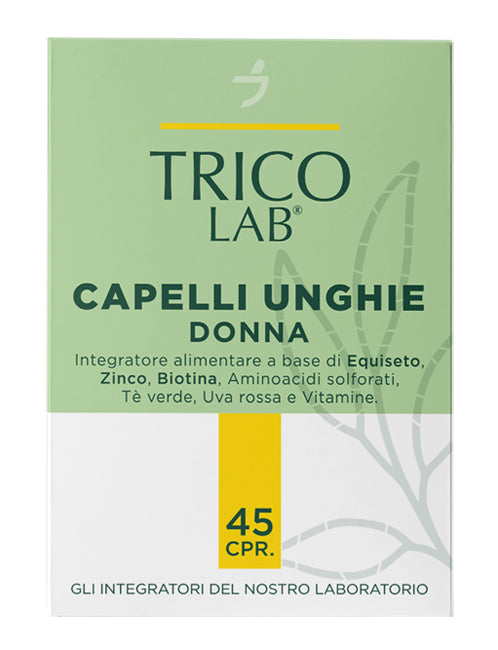 LABORATORIO DELLA FARMACIA TRICOLAB CAPELLI UNGHIE DONNA 45 COMPRESSE