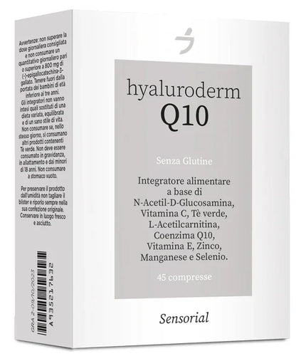 LABORATORIO DELLA FARMACIA HYALURODERM Q10 45 COMPRESSE - Farmaspeed