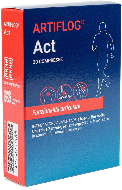 LABORATORIO DELLA FARMACIA ARTIFLOG ACT 30 COMPRESSE
