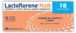 LACTOFLORENE PLUS 18 FLACONI 180 ML