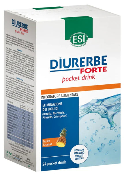ESI DIURERBE FORTE POCKET DRINK ANANAS 24 X 20 ML - Farmaspeed
