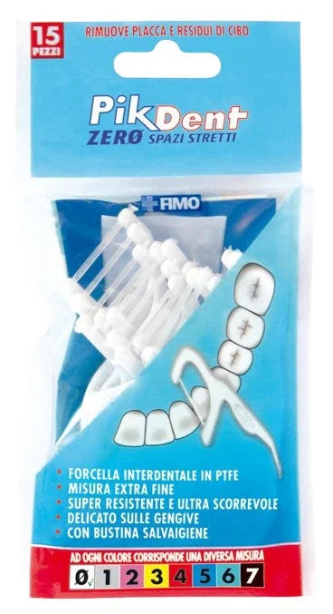 PIKDENT ZERO SPAZI STRETTI 15 FORCELLE INTERDENTALI - Farmaspeed