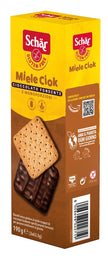 SCHAR MIELE CIOK BISCOTTI AL MIELE RICOPERTI DI CIOCCOLATO FONDENTE 3 PORZIONI DA 63,5 G