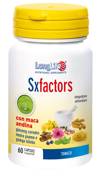 LONGLIFE SX FACTORS 60 VEGETABLE CAPSULES
