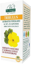 TRIBULUS ESTRATTO TITOLATO 80 PASTIGLIE - Farmaspeed