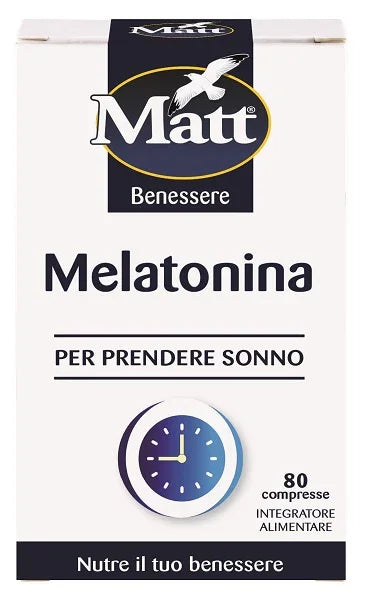 MATT BENESSERE MELATONINA 80 COMPRESSE - Farmaspeed