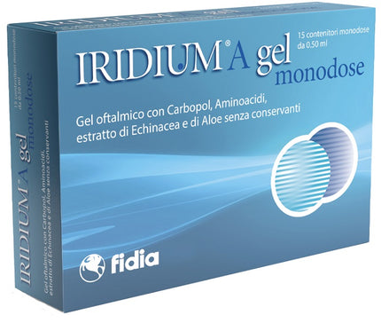 IRIDIUM A SINGLE-DOSE OPHTHALMIC GEL 15 CONTAINERS OF 0.50 ML