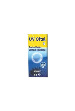 UV OFTAL SOLUZIONE OFTALMICA LUBRIFICANTE FOTOPROTETTIVA 10 ML - Farmaspeed