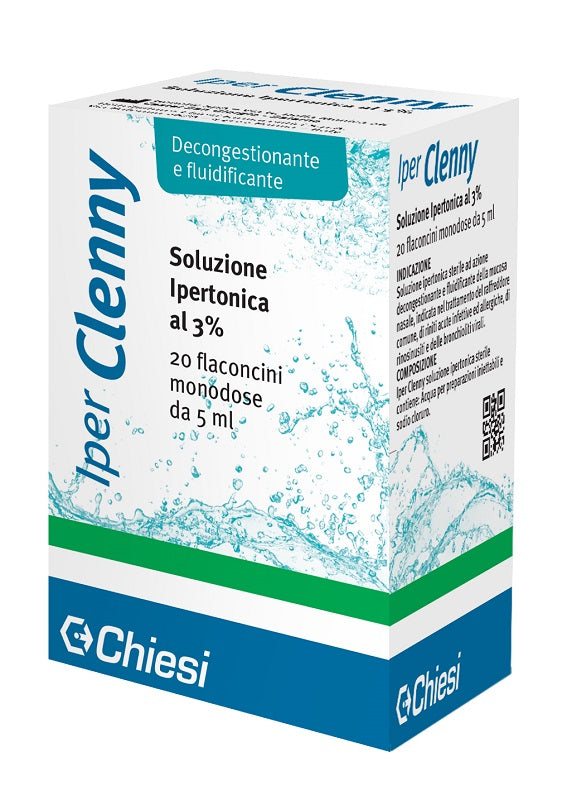 IPER CLENNY SOLUZIONE IPERTONICA MONODOSE 20 FLACONI 5 ML