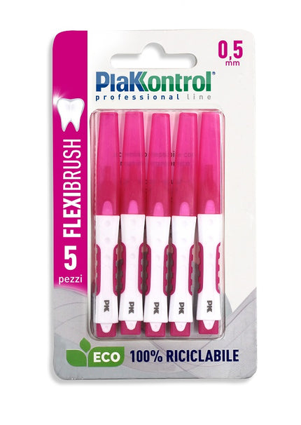 PLAKKONTROL INTERDENTAL BRUSH FLEXI BRUSH05 BLISTER 5 PIECES
