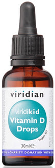 VIRIDIAN VIRIDIKID VITAMIN D3 400UI DROPS 30ML
