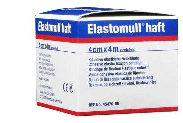 BENDA ELASTICA AUTOADESIVA ELASTOMULL HAFT COMPRESSIONE FORTE 4X400 CM - Farmaspeed
