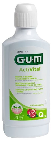 GUM ACTIVITAL MOUTHWASH 500 ML