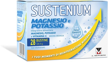 SUSTENIUM MAGNESIUM AND POTASSIUM 28 SACHETS