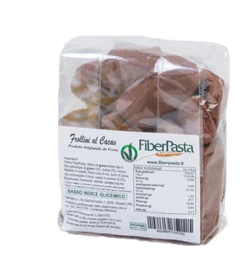 FIBERPASTA FROLLINI AL CACAO 250 G - Farmaspeed