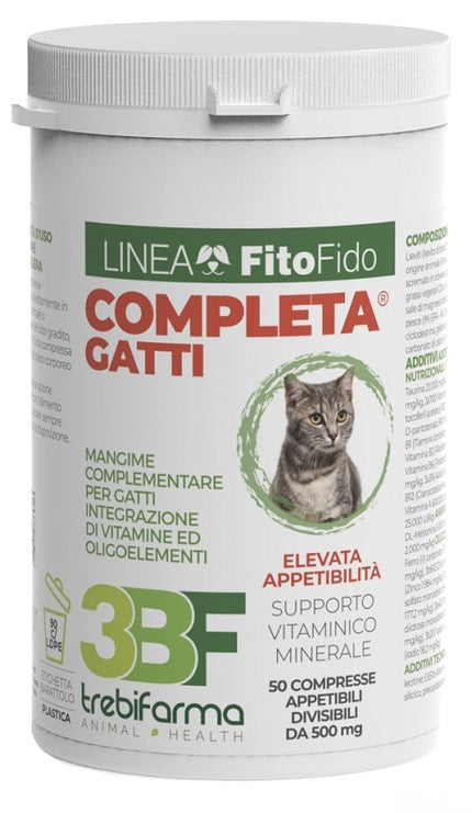 COMPLETA GATTI 50 COMPRESSE BARATTOLO 25 G