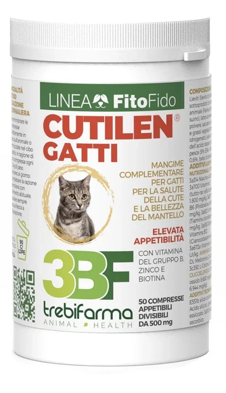 CUTILEN GATTI 50 COMPRESSE BARATTOLO 25 G - Farmaspeed