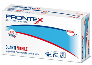 PRONTEX POWDER-FREE NITRILE GLOVE SMALL 6/7 100 PIECES