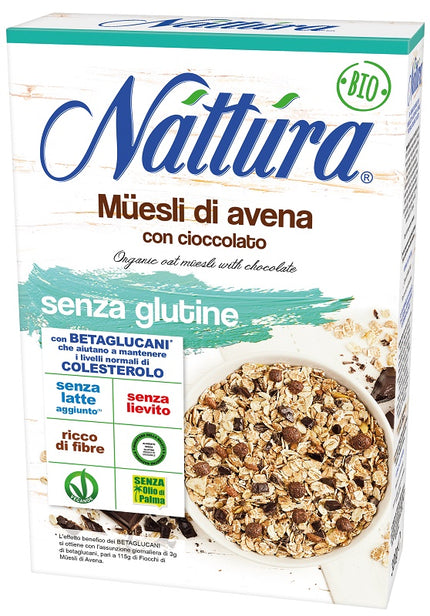 NATTURA ORGANIC CHOCOLATE OAT MUESLI 300 G