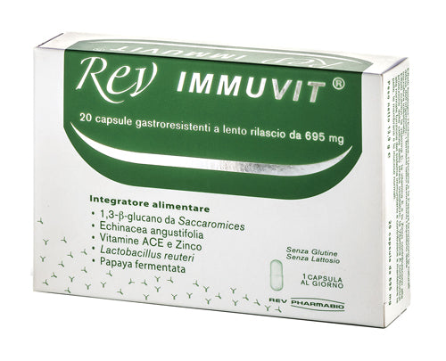 REV IMMUVIT 20 CAPSULES