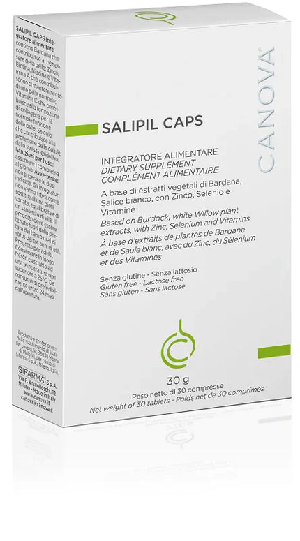 CANOVA SALIPIL CAPS 30 COMPRESSE NUOVA CONFEZIONE - Farmaspeed