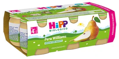 HIPP BIO OMOGENEIZZATO PERA WILLIAMS 6X80 G - Farmaspeed