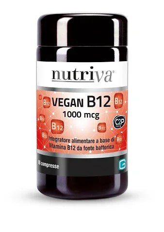 NUTRIVA VEGAN B12 60 COMPRESSE 1000MCG - Farmaspeed