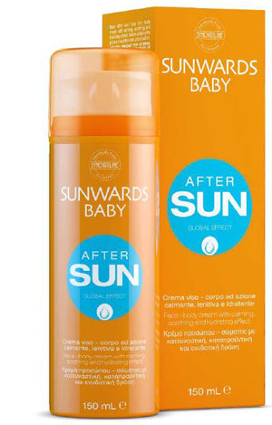 SUNWARDS BABY AFTER SUN FACE E BODY CREAM 150 ML