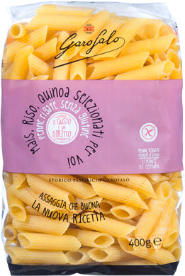 GAROFALO GLUTEN FREE PENNE RIGATE 400 G