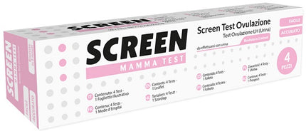 SCREEN RAPID OVULATION TEST SCREEN 4 PIECES
