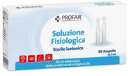 PROFAR SOLUZIONE FISIOLOGICA STERILE ISOTONICA 2 ML 20 AMPOLLE - Farmaspeed