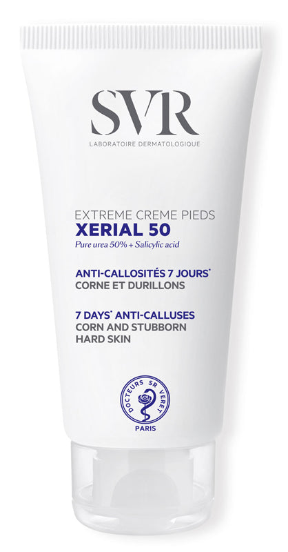 SVR XERIAL 50 EXTREME FOOT CREAM ANTI-CALLOSITY AND SEVERE CALLUSES 50 ML
