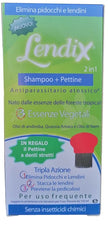 LENDIX SHAMPOO PLUS 150 ML + PETTINE ANTI PIDOCCHI 2 IN 1 - Farmaspeed