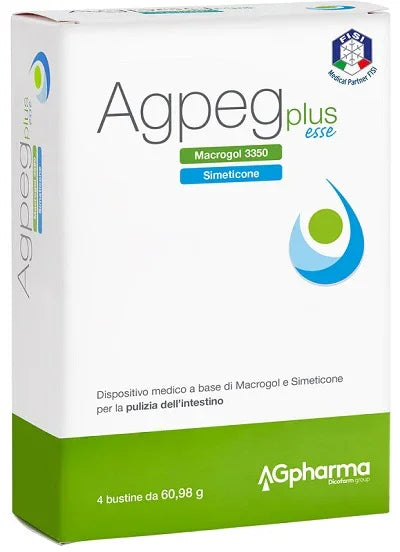 AGPEG PLUS ESSE 4 BUSTE OROSOLUBILI DA 60,98 G - Farmaspeed