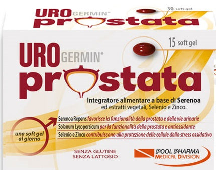 UROGERMIN PROSTATE 15 SOFTGEL