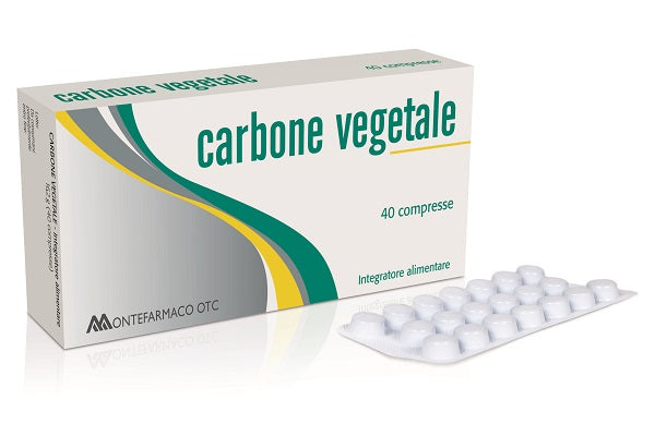 VEGETABLE CHARCOAL 40 TABLETS