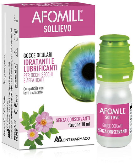AFOMILL RELIEF EYE DROPS EYE RELIEF 10 ML