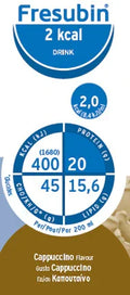 FRESUBIN 2 KCAL DRINK CAPPUCCINO 4 FLACONI X 200 ML - Farmaspeed