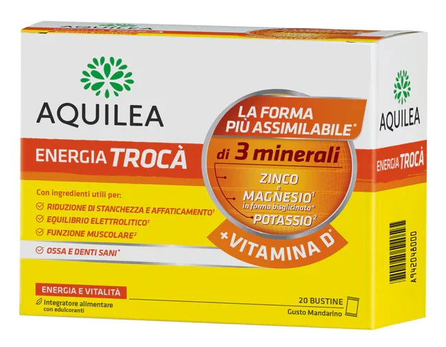 AQUILEA ENERGIA TROCA'+VIT D 20 BUSTINE - Farmaspeed