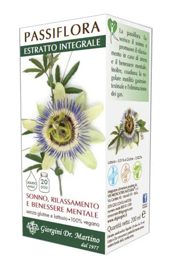 PASSIFLORA ESTRATTO INTEGRALE 200 ML - Farmaspeed