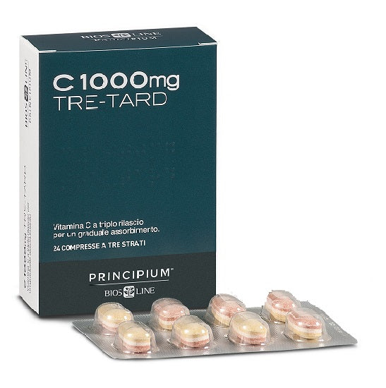 PRINCIPIUM C 1000 MG TRE-TARD 24 THREE-LAYER TABLETS