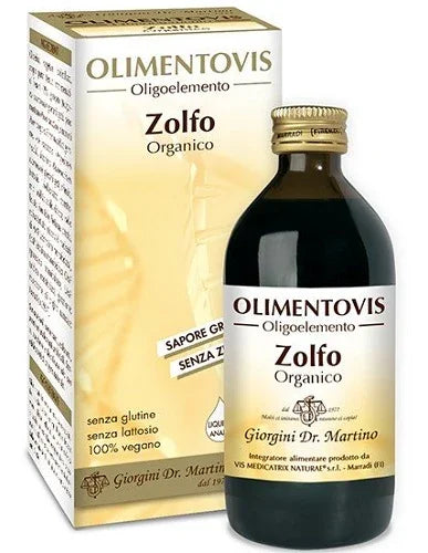 ZOLFO ORGANICO OLIMENTOVIS 200 ML - Farmaspeed