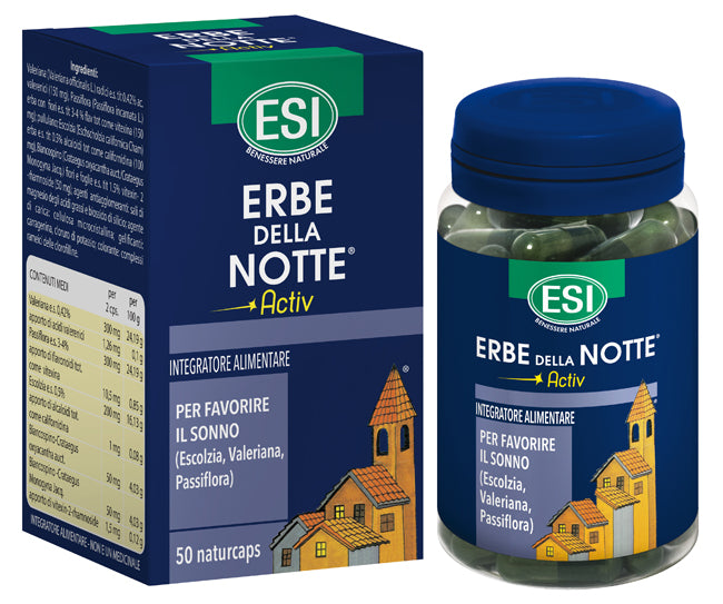 ESI ERBE DELLA NOTTE 50 NATURCAPS SENZA GLUTINE
