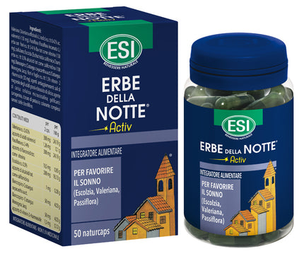 ESI NIGHT HERBS ACTIV 50 CAPSULES