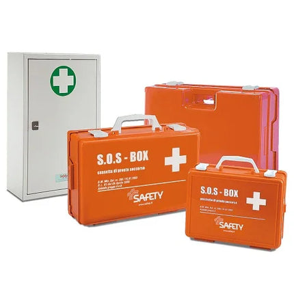 CASSETTA PRONTO SOCCORSO PLASTICA VUOTA TIPO C - Farmaspeed
