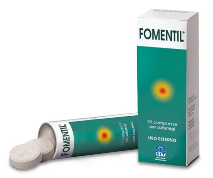 FOMENTIL 10 COMPRESSE X SUFFUMIGI - Farmaspeed
