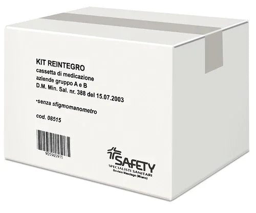 KIT REINTEGRO CASSETTA PRONTO SOCCORSO GRUPPO A/B - Farmaspeed
