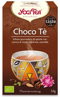 YOGI TEA CHOCO TE' BIOLOGICO 34 G - Farmaspeed
