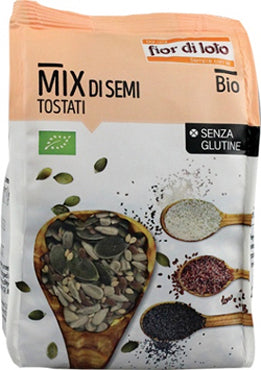 FLOWER OF LOTUS MIXED ROASTED SEEDS GLUTEN FREE ORGANIC 250 G