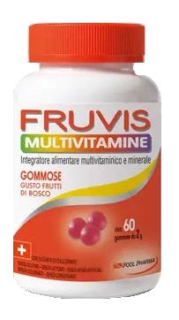 FRUVIS MULTIVITAMINS GUMMY 60 GELATINES OF 2 G